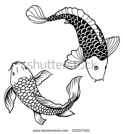 Koi Vector at GetDrawings | Free download