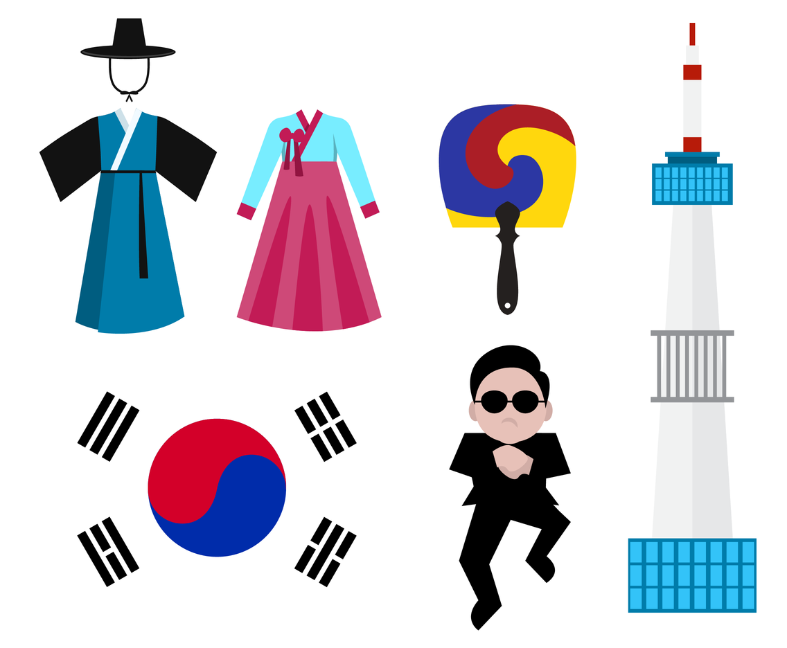 1136x936 Free South Korea Iconic Vector Vector Art Amp Graphics