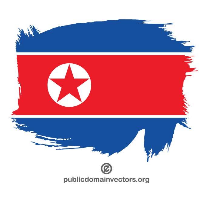 660x660 North Korea Flag Vector