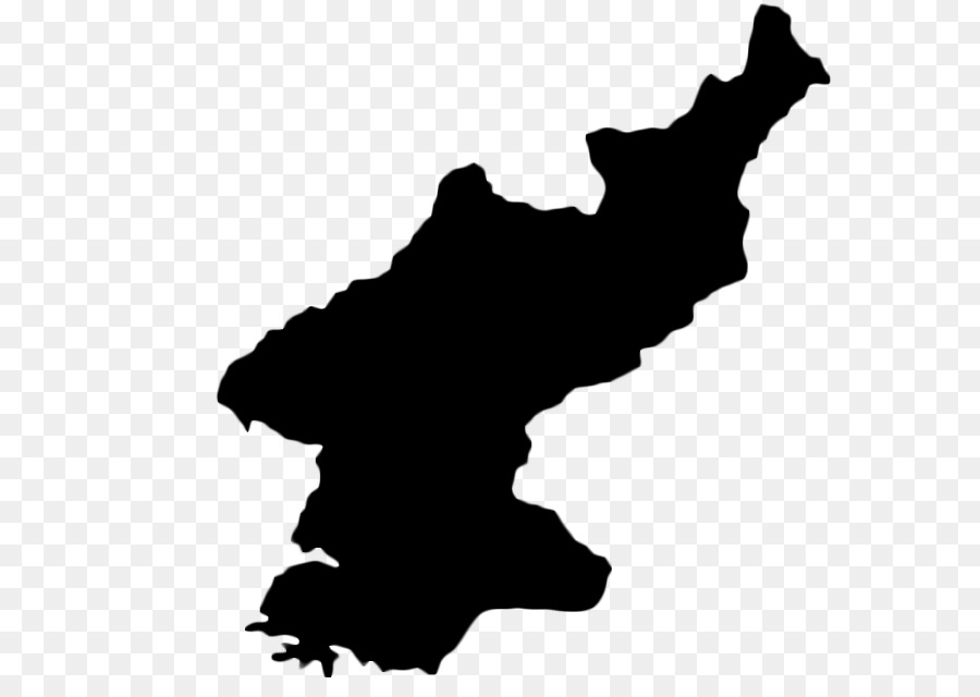900x640 North Korea South Korea Vector Map