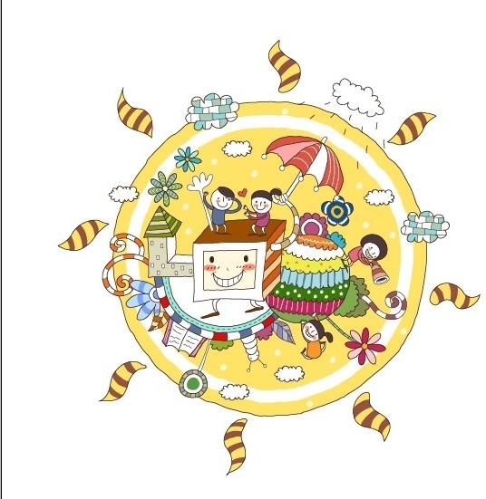 536x551 South Korea 2 Lovely Vector Free Vector In Adobe Illustrator Ai