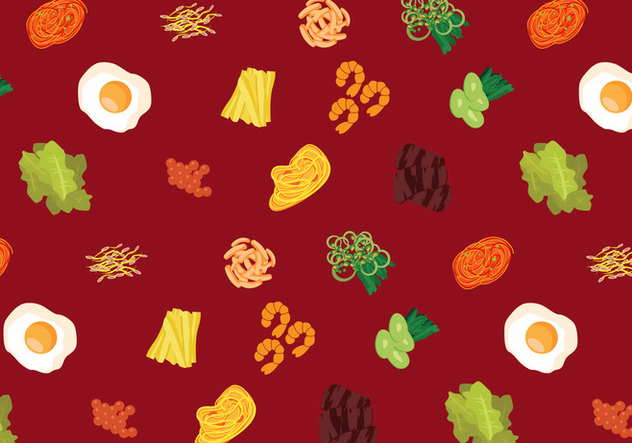 632x443 Vector Korean Food Pattern Free Vector Download 327663 Cannypic