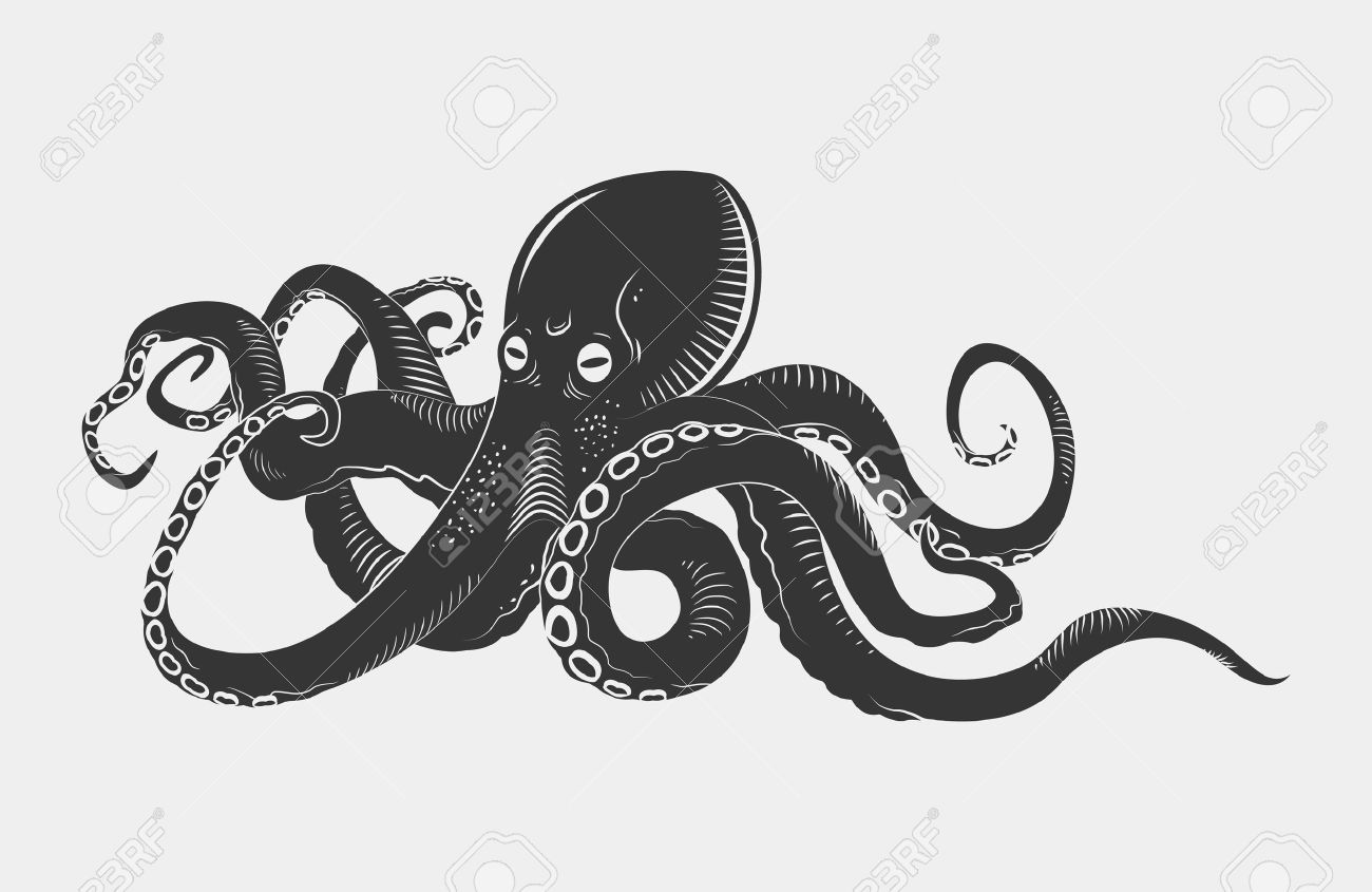 1300x845 Tentacle Clipart Kraken