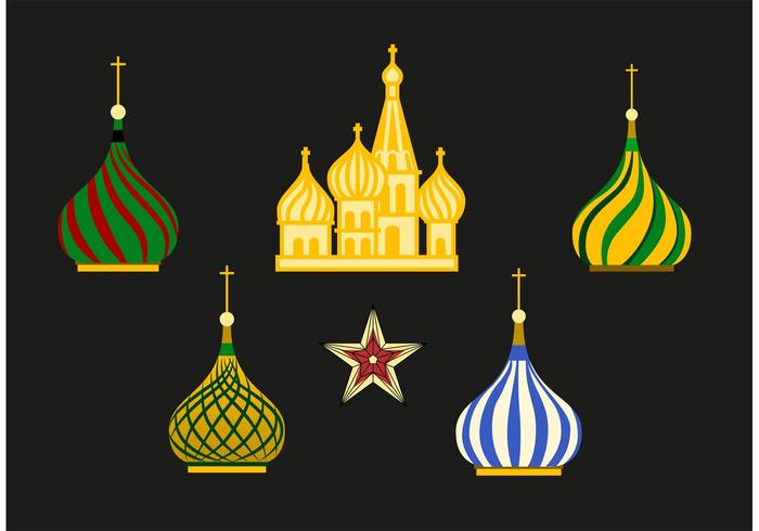 700x490 Russia Kremlin Vector Set
