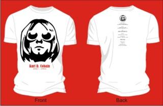 320x208 Kurt Cobain Cartoon Vector T Shirts