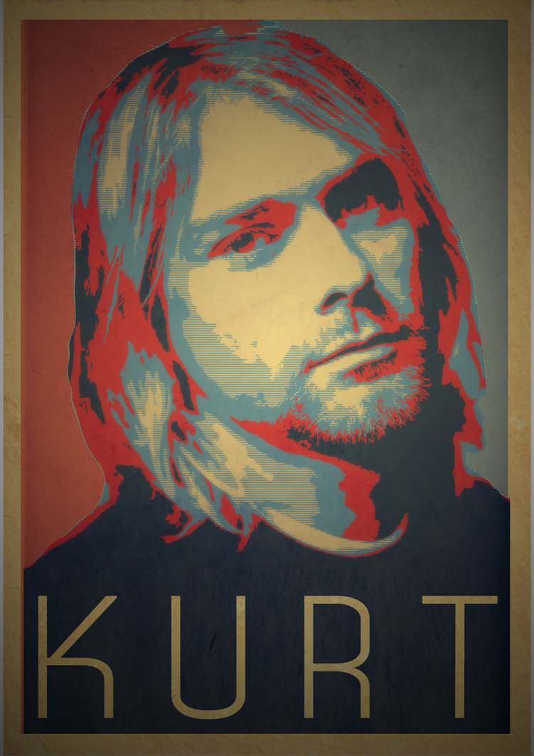 751x1063 Kurt Cobain Vector 2 By Poseurley
