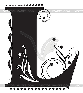 268x300 Initial Letter L