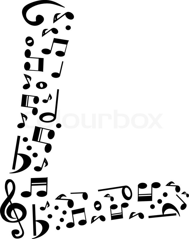 634x800 Abstract Vector Alphabet