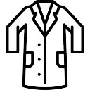 128x128 Lab Coat Icons Free Download