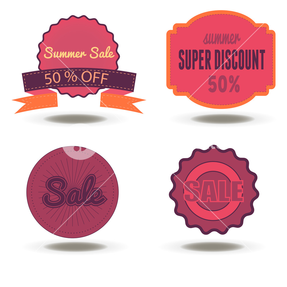 1000x1000 Sale Badge Discount Tag Vector Label Promotion Price Offer