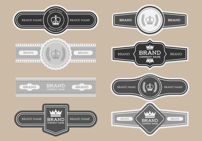 700x490 Free Cigar Label Vector