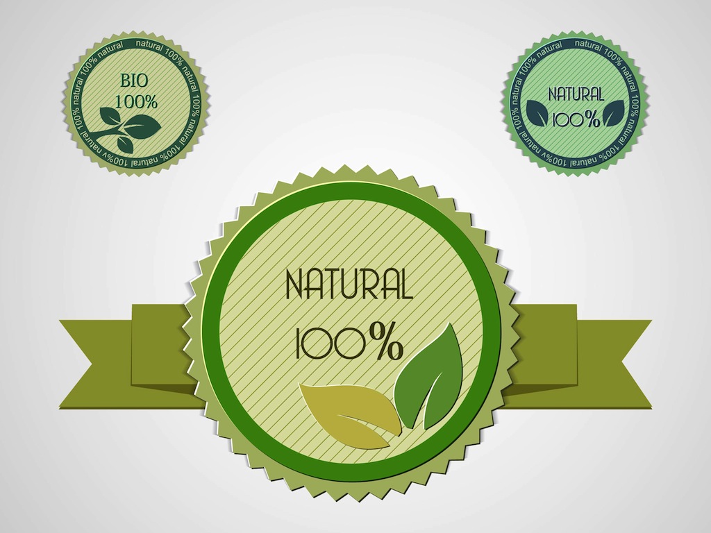 1024x768 Natural Product Labels Vector Art Amp Graphics