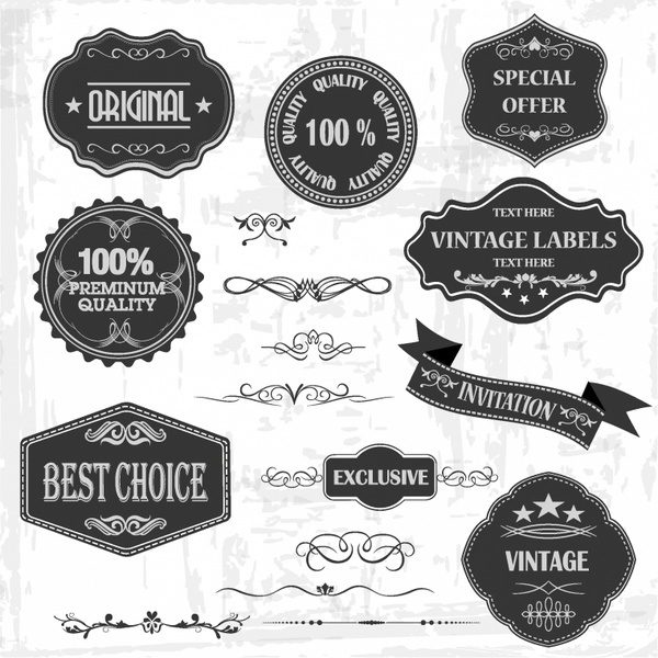 600x600 Free Vintage Label Vector Free Vector Download (13,150 Free Vector