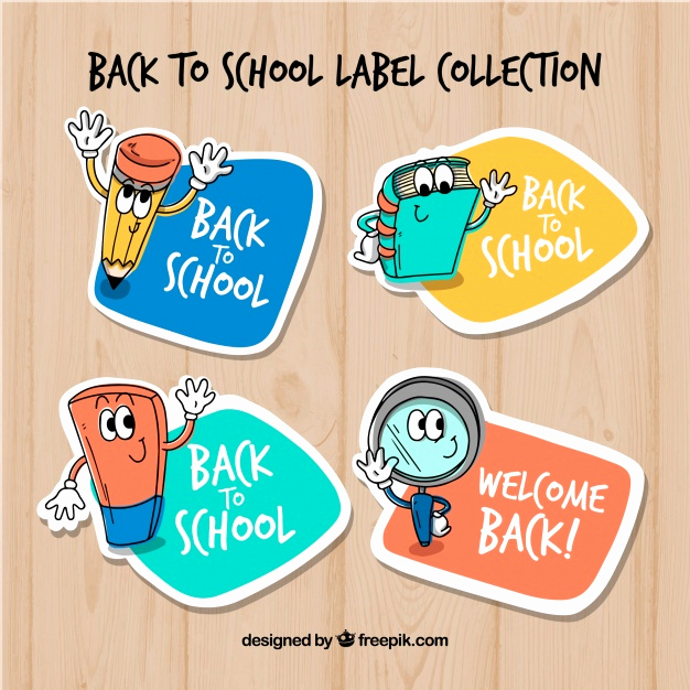 626x626 Book Cover Vector Free Download Illustrator Unique School Labels