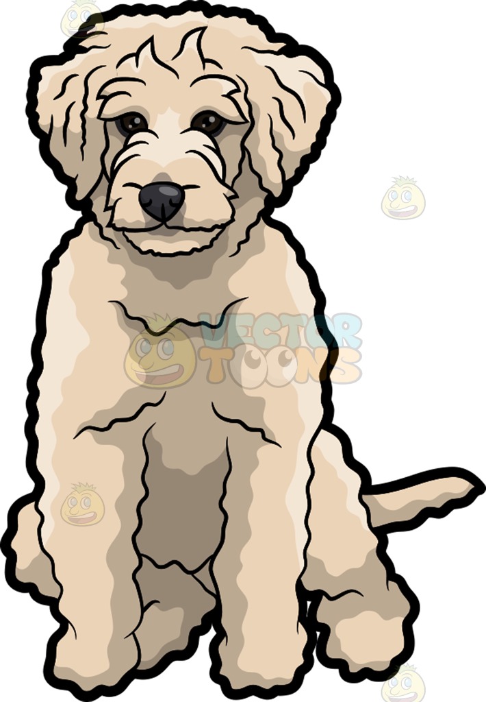 710x1024 Collection Of Free Doole Clipart Golden Doodle. Download On Ubisafe