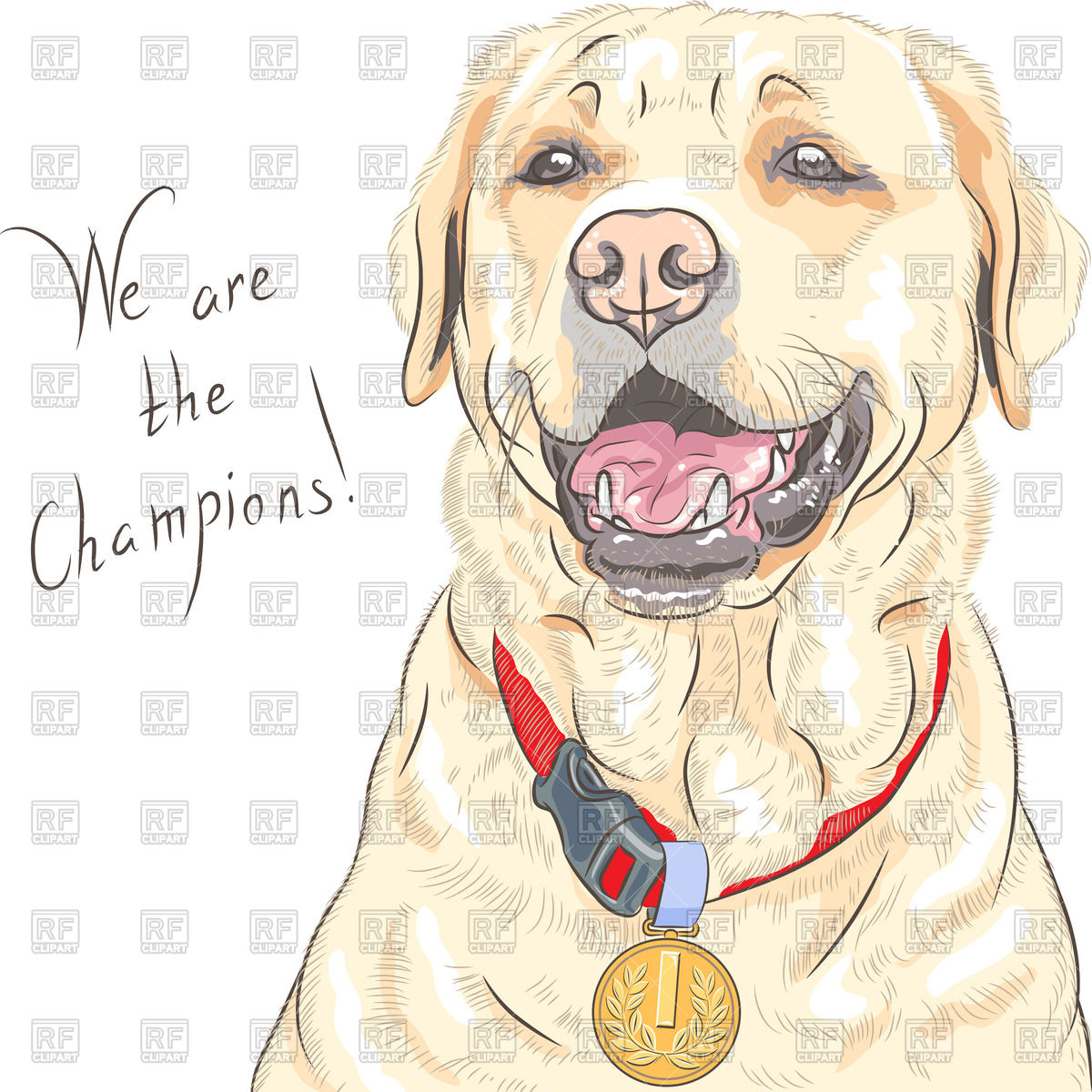 1200x1200 Portrait Of Happy Champion Dog