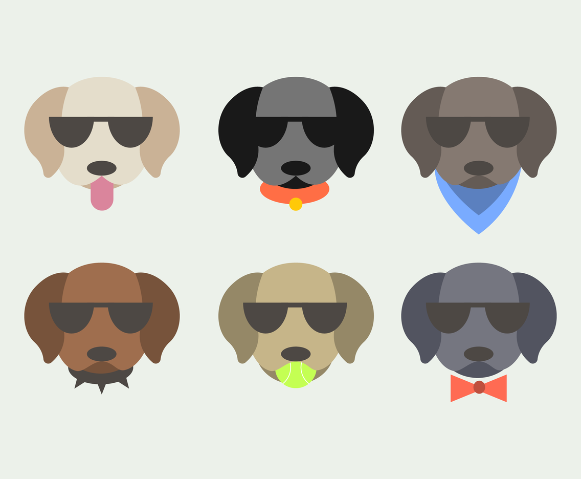 1136x936 Cute Baby Labrador Vector Vector Art Amp Graphics