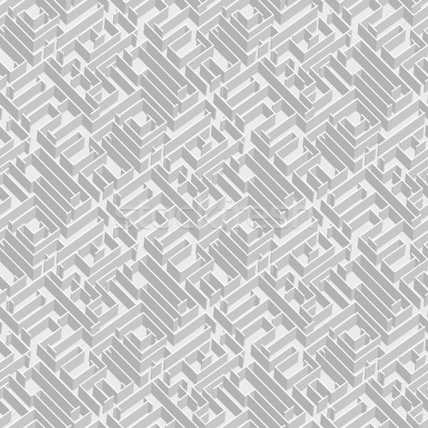 600x600 Labyrinth Vector Background Vector Illustration Liliia Kavliuk