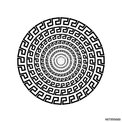 500x500 Circle Labyrinth Vector Illustration Stock Image And Royalty Free