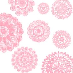 236x236 Free Lace Doily Vector