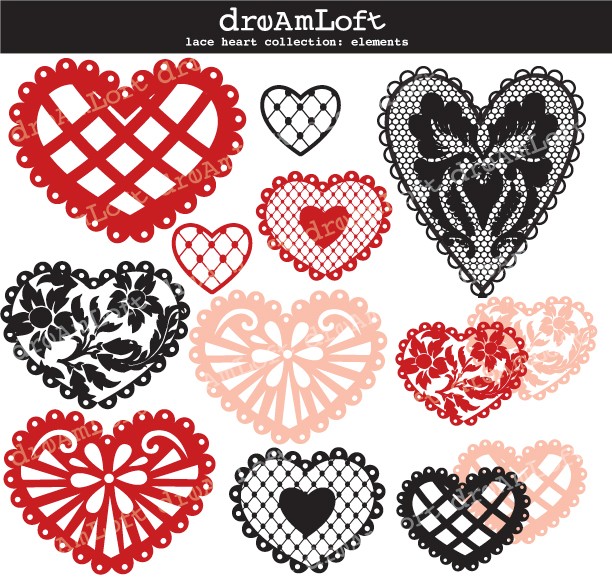 612x585 Collection Of Lace Heart Clipart High Quality, Free Cliparts