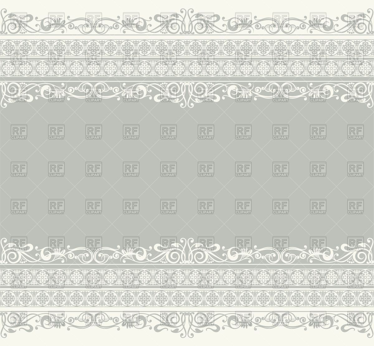 1200x1112 White Lace Ribbon On Grey Background Vector Image Vector Artwork