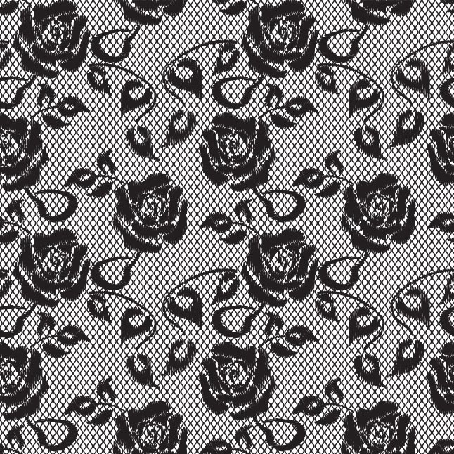 646x646 Retro Lace Pattern Vector Vector Art Amp Graphics