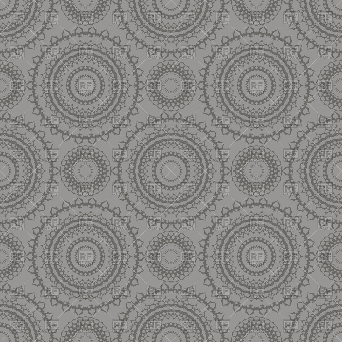 1200x1200 Seamless Grey Lace Pattern Vector Image Vector Artwork Of