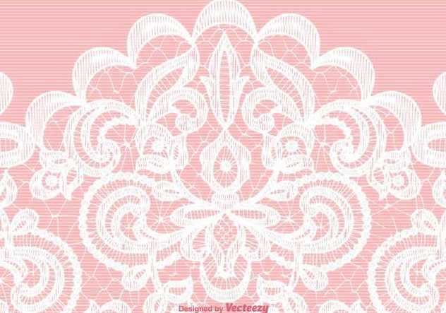 632x443 Vector White Lace Texture On Pink Background Free Vector Download