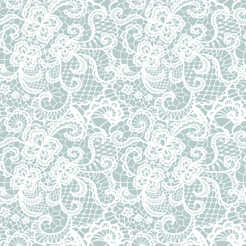 500x500 White Lace Seamless Pattern Background Vector Free Download