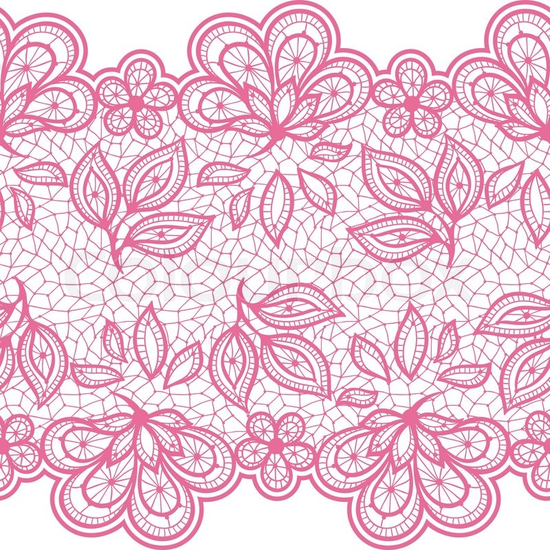 800x800 Old Lace Seamless Pattern, Ornamental Flowers. Vector Texture