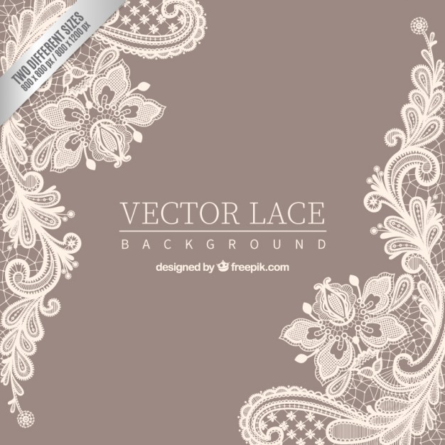 626x626 Ornamental Lace Background Vector Premium Download