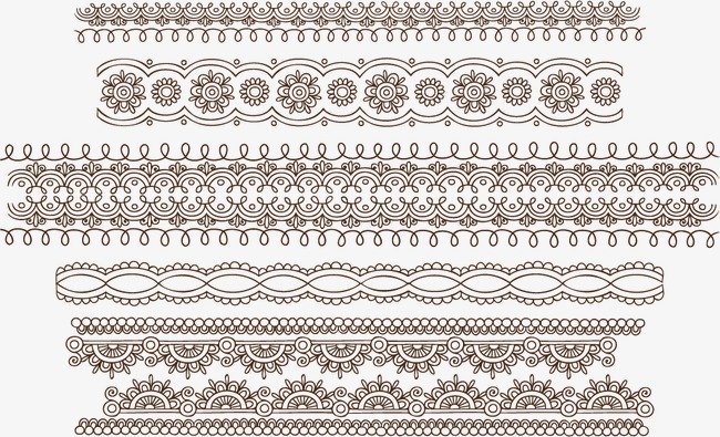 650x395 Vector Vintage Lace, Lace, Vector, Boundary Png And Vector For