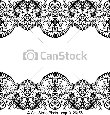 450x469 Lace Vector