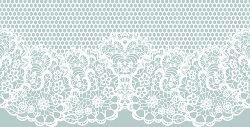 500x254 Elegant White Lace Vector Background Free Vector In Encapsulated