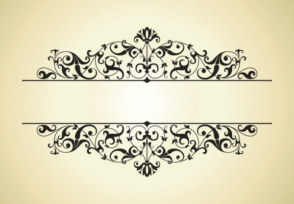 600x418 Exquisite Pattern Lace Vector Material 5 Free Download Web
