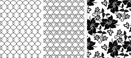 450x200 Free Seamless Vector Patterns Ideal For Print And Web Design