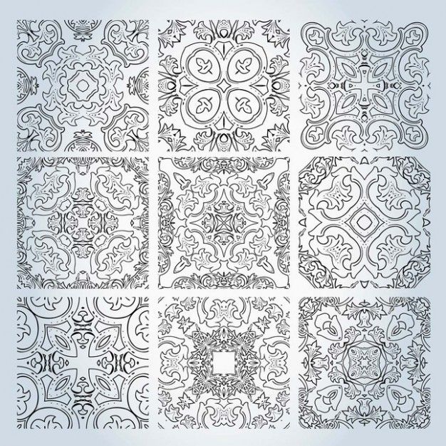 626x626 Lace Vector Files To Embroider (Free To Download (.ai, .eps