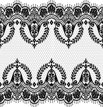 354x368 Lace Border Free Vector Download (6,626 Free Vector) For