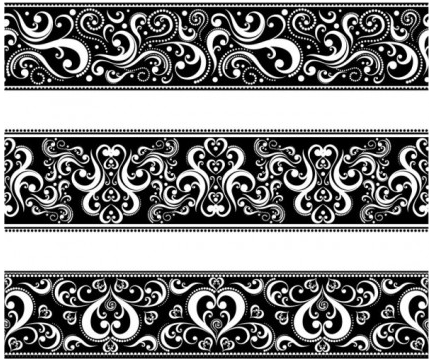429x361 Classic Traditional Pattern Lace Vector 04 Ai,eps Format Free