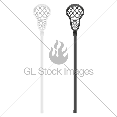 500x500 Lacrosse Sticks Vector Illustration Gl Stock Images