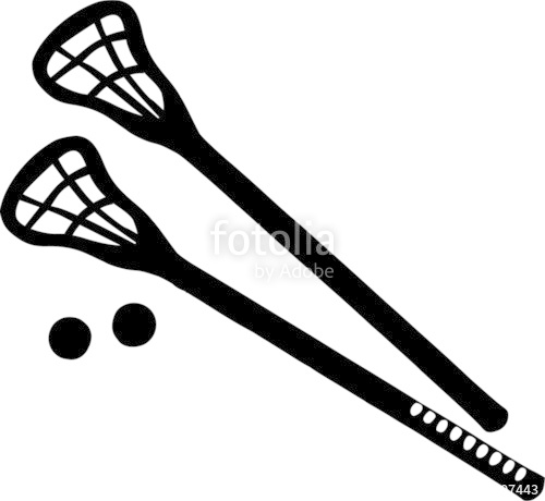 500x460 Lacrosse Sticks With Balls Stock Image And Royalty Free Vector