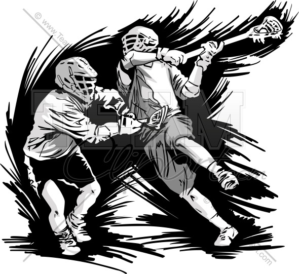 590x541 Lacrosse Clipart Image. Easy To Edit Vector Format.