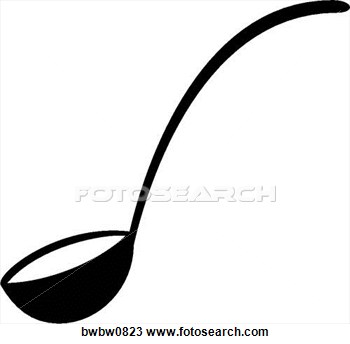 350x344 Soup Ladle Clipart