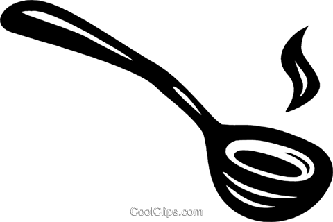 480x320 Ladle Royalty Free Vector Clip Art Illustration Vc034114