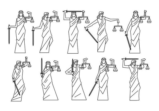 632x443 Free Lady Justice Vector Free Vector Download 397899 Cannypic