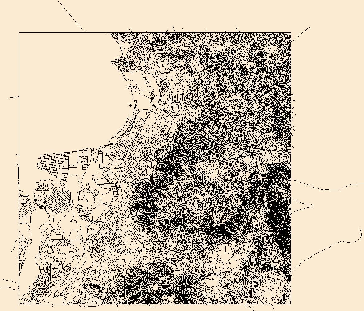 1170x1000 Usgs Topo Map Vector Data (Vector) 42208 South Lake Tahoe
