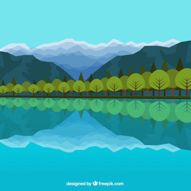626x626 Vectors Of Lakes Free Vector Graphics Everypixel