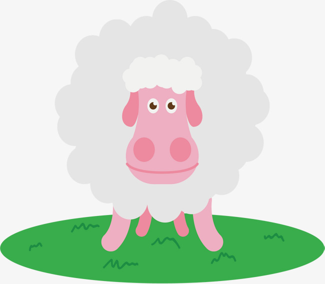 650x568 White Lamb Vector, Sheep, White, Lovely Png And Vector For Free