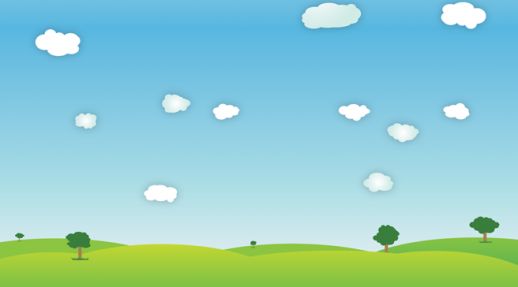 518x287 Bright Outdoor Spring Landscape Vector